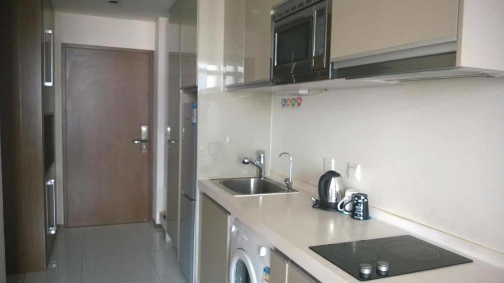 Tianjin Jinta Bangke Hotel Apartment Exterior foto